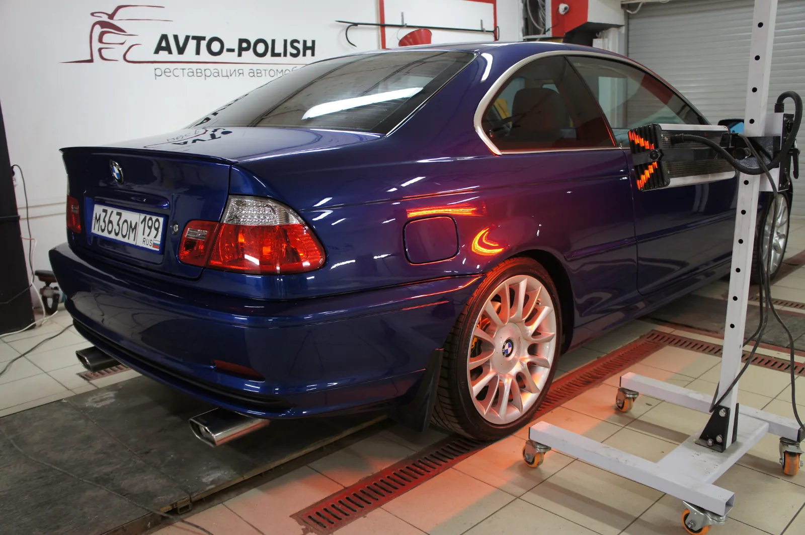 Полировка кузова Керамик про 9Н для BMW 3 E46