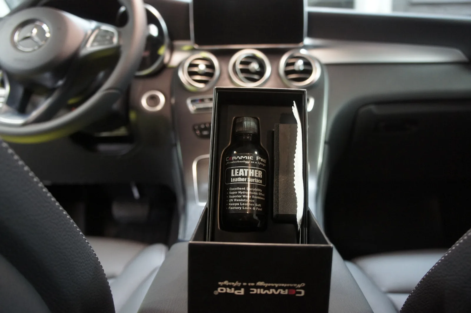 Обработка кузова Ceramic Pro 9h для Mercedes-Benz GLC