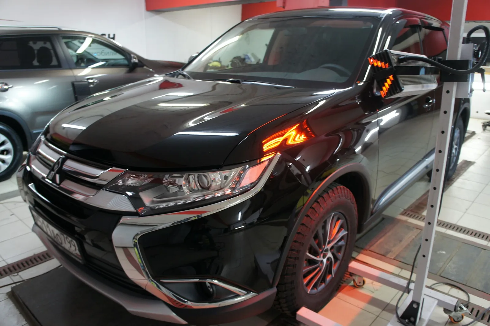 Восстановительная полировка для Mitsubishi + Ceramic Pro 9H и Ceramic Pro Leather