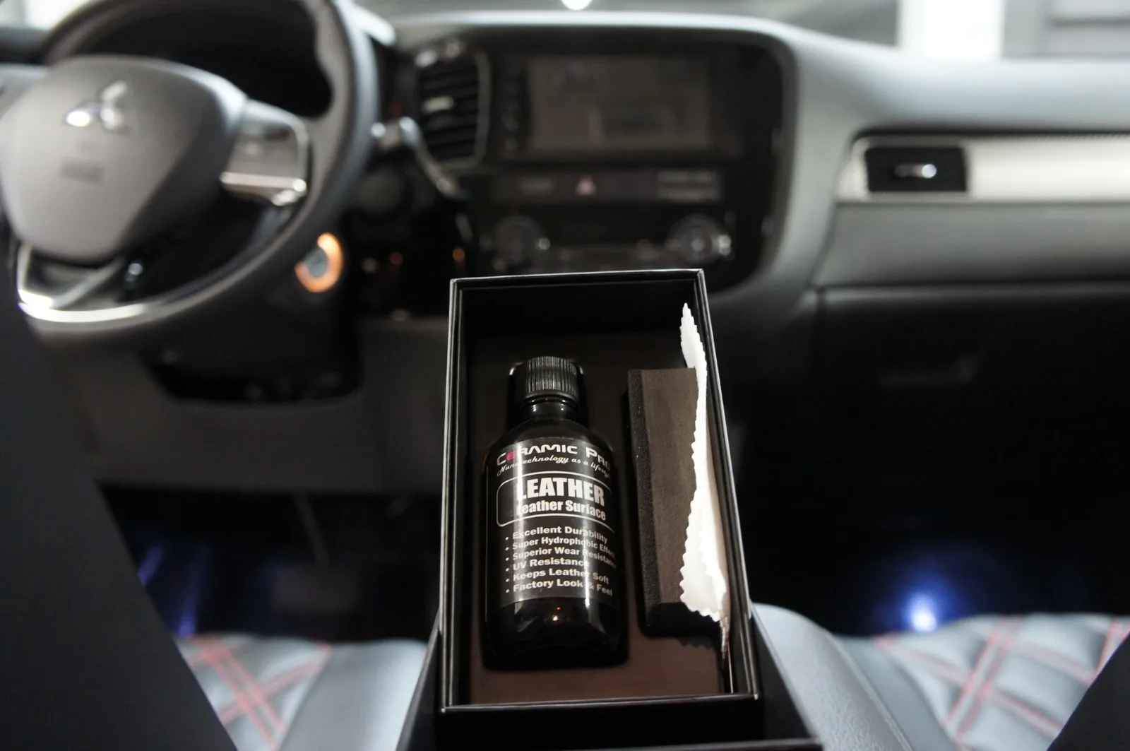 Восстановительная полировка для Mitsubishi + Ceramic Pro 9H и Ceramic Pro Leather