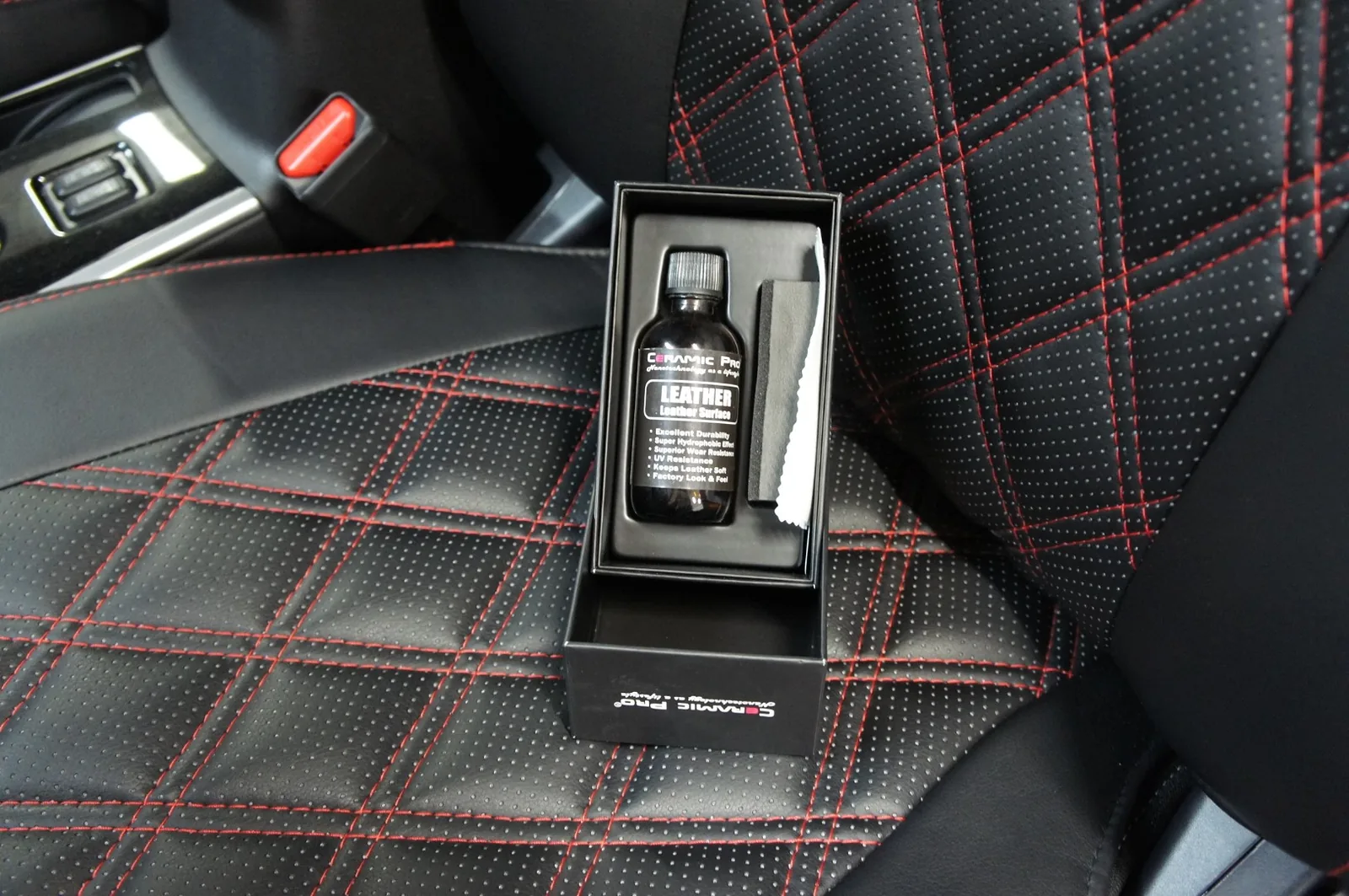 Восстановительная полировка для Mitsubishi + Ceramic Pro 9H и Ceramic Pro Leather