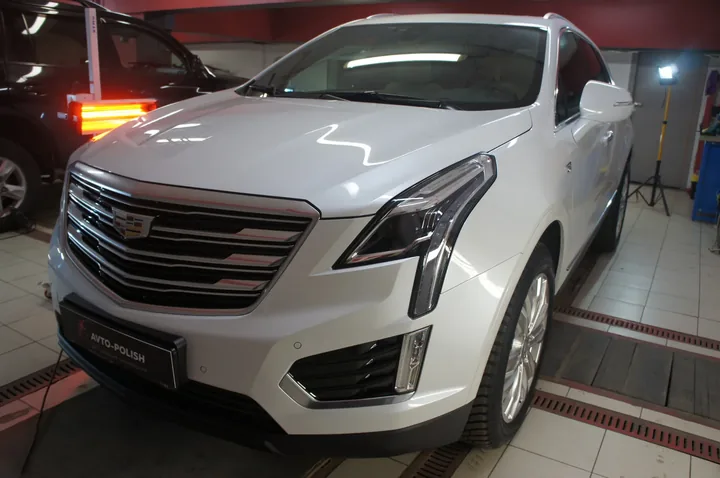 Нанесение Ceramic Pro 9H для Cadillac XT5 3.6