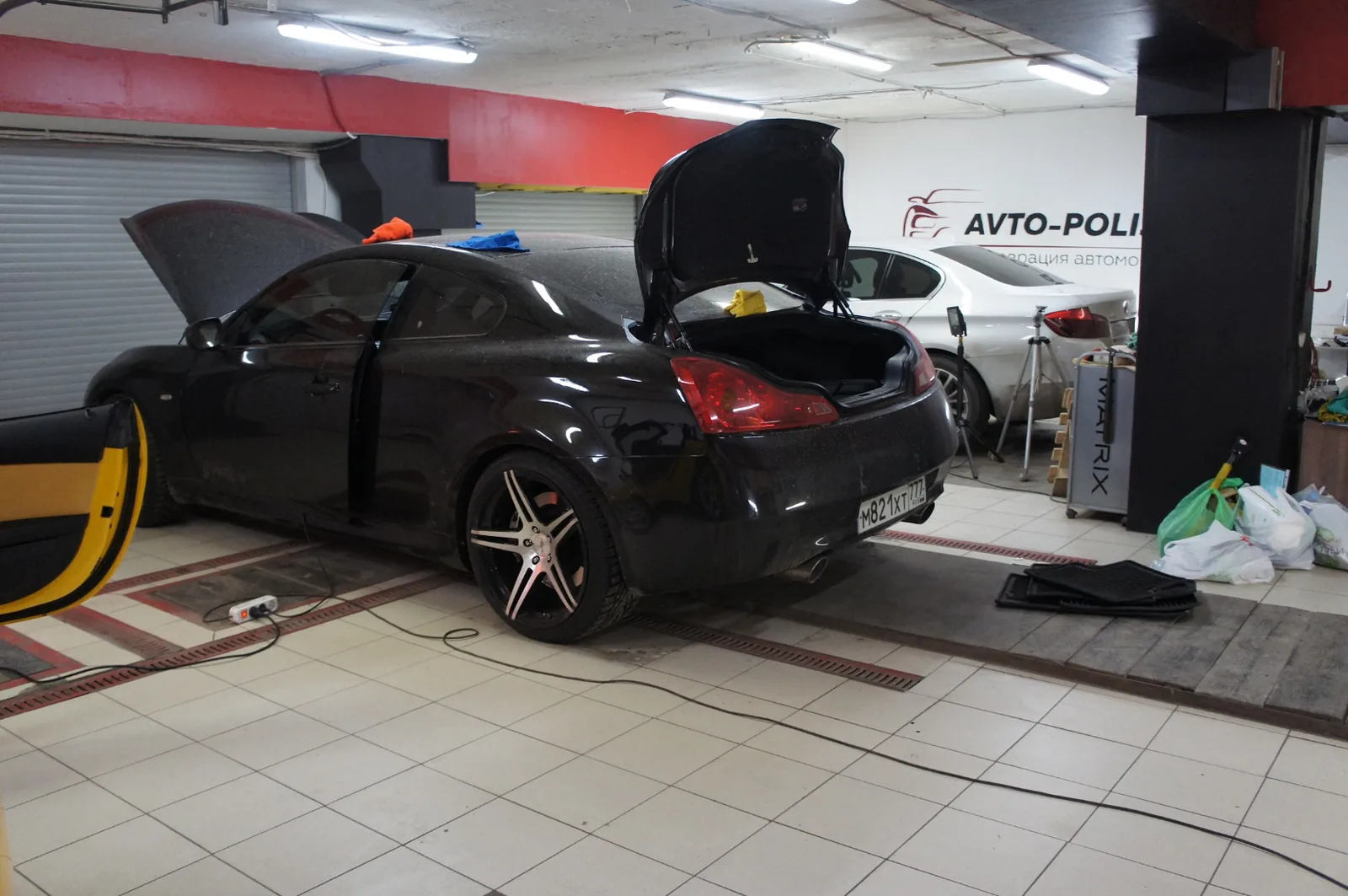 Химчистка салона для Infiniti G37