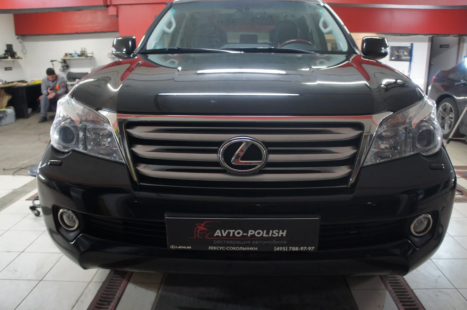 Нанесение Ceramic Pro 9H для Lexus GX460