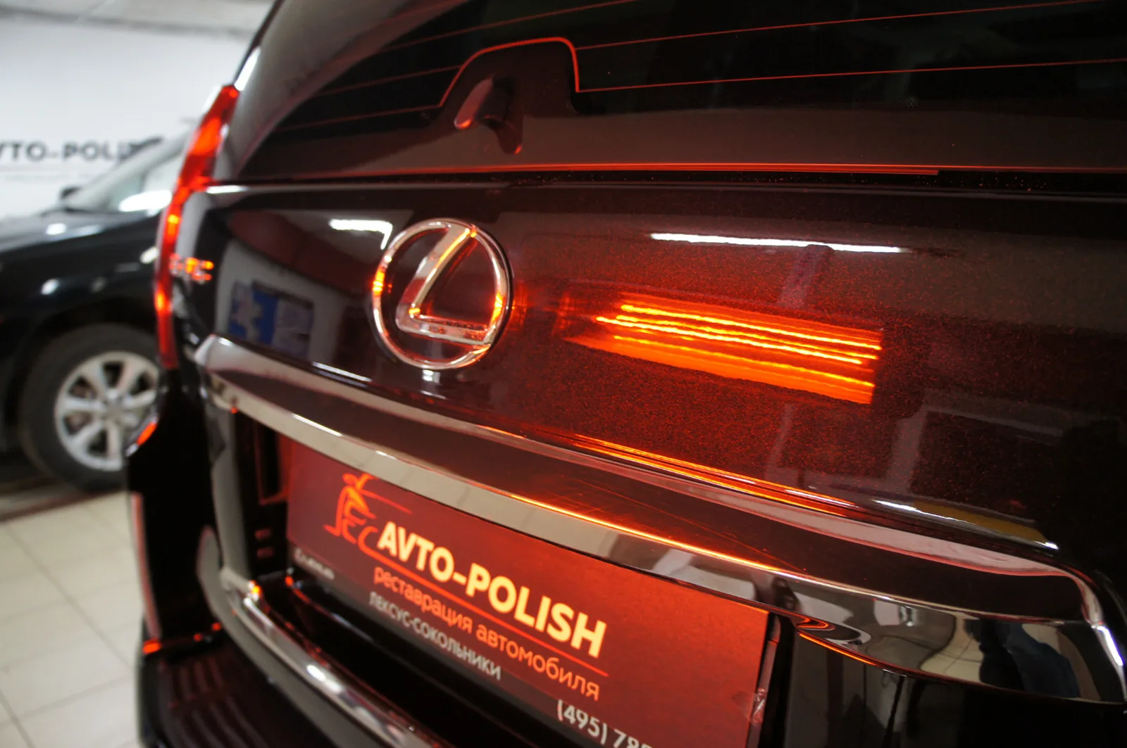 Нанесение Ceramic Pro 9H для Lexus GX460