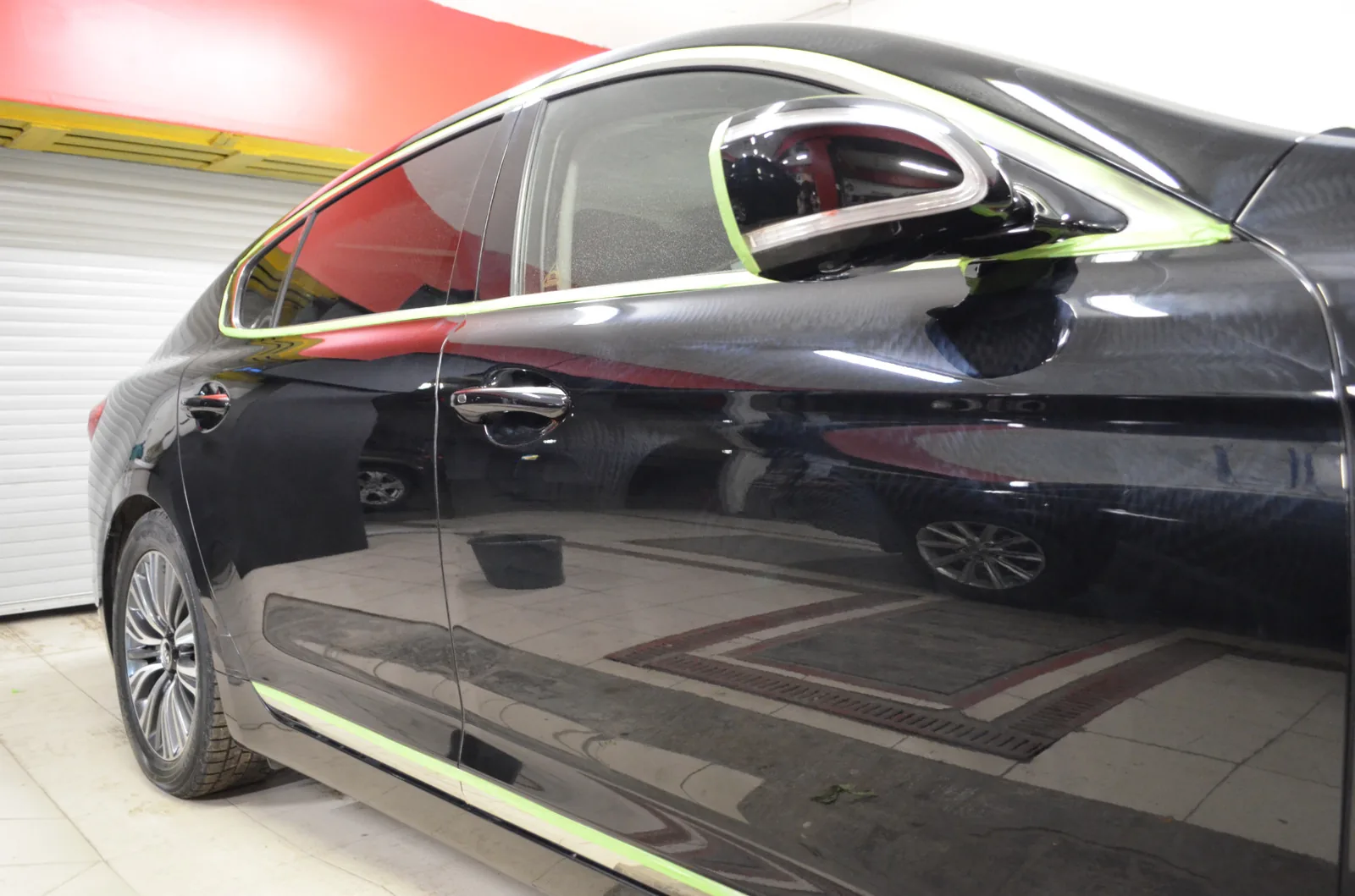 Восстановительная полировка+Meguiars Wax для KIA QUORIS