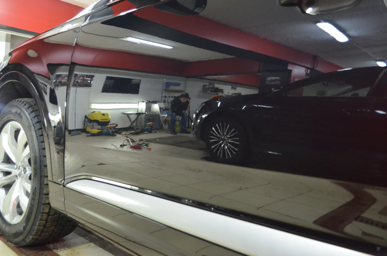 Восстановительная полировка Ceramic Pro 9H для Audi Q7