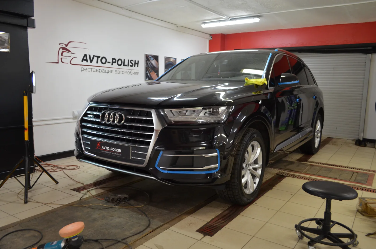 Восстановительная полировка Ceramic Pro 9H для Audi Q7