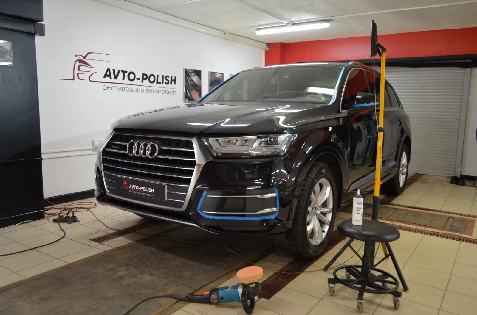 Восстановительная полировка Ceramic Pro 9H для Audi Q7
