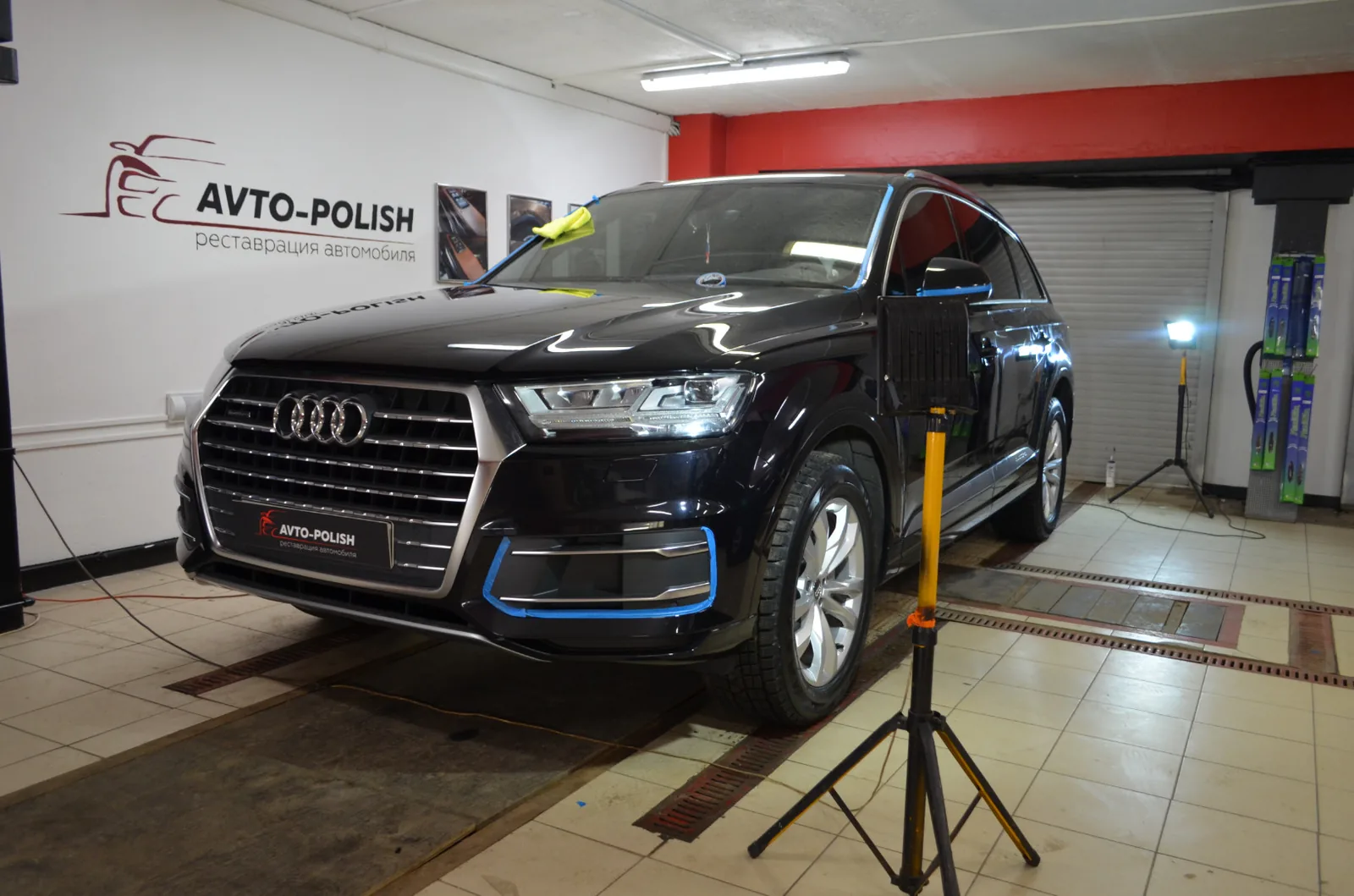 Восстановительная полировка Ceramic Pro 9H для Audi Q7