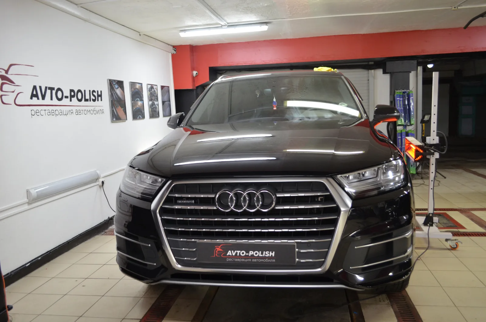 Восстановительная полировка Ceramic Pro 9H для Audi Q7