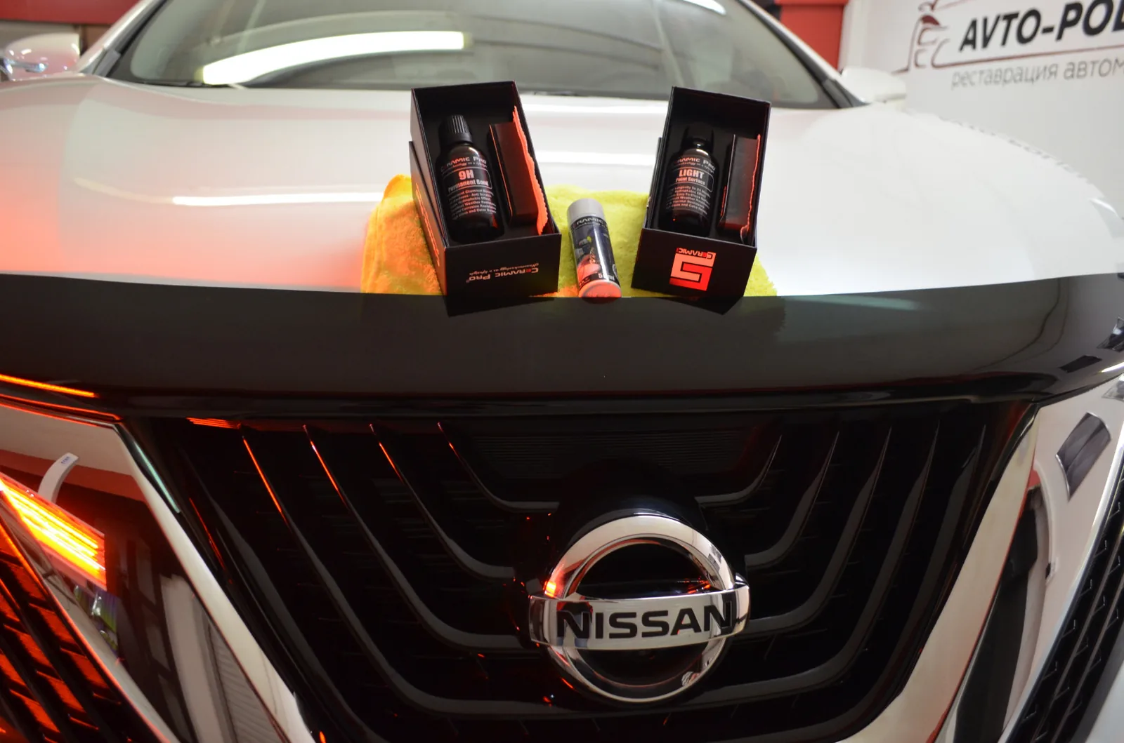 Керамическая защита для Nissan Murano