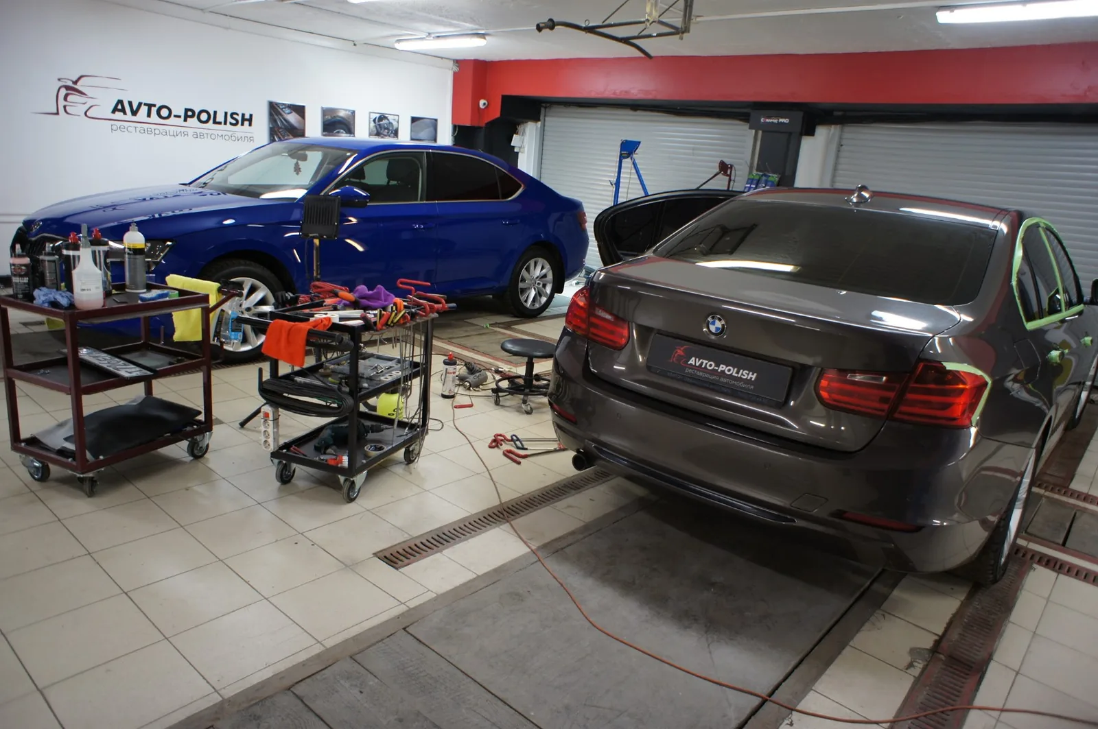 Нанесение Ceramic Pro 9H для Skoda Superb