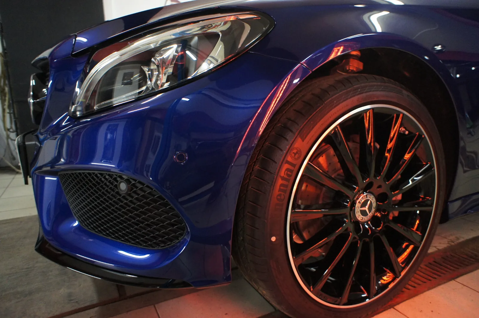 Нанесение Ceramic Pro 9H и Ceramic Pro Wheel для MB C200