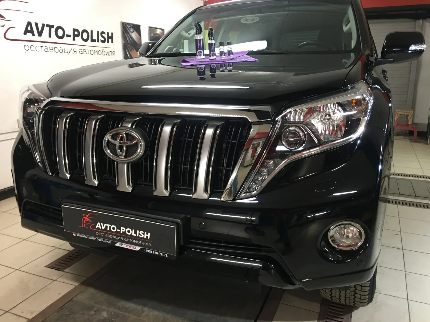 Нанесение Nanolex Si3D BC для Land Cruiser Prado