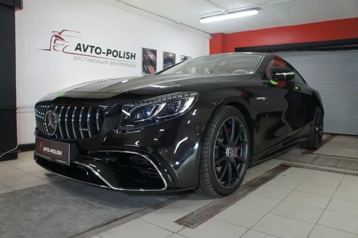 Нанесение Ceramic Pro 9H для Mercedes-Benz C63