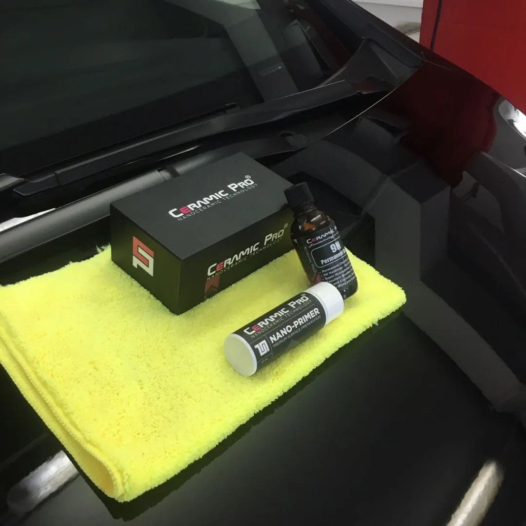 Нанесение Ceramic Pro 9H для Toyota Alphard