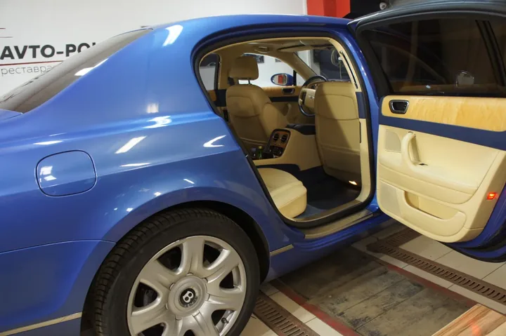 Химчистка. Реставрация салона для Bentley Fying Spur