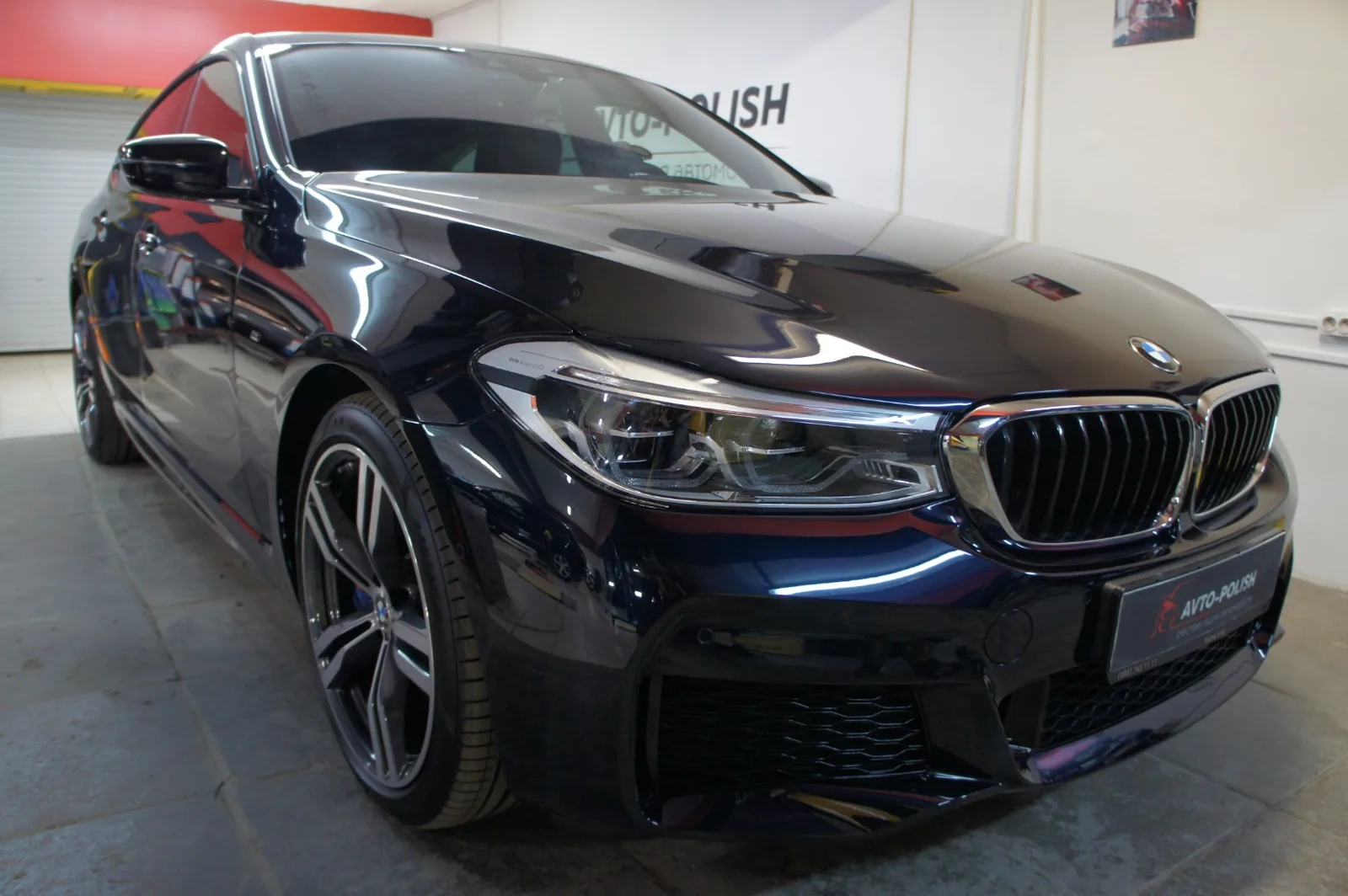 Восстановительная полировка + Gyeon Q2 для BMW GT