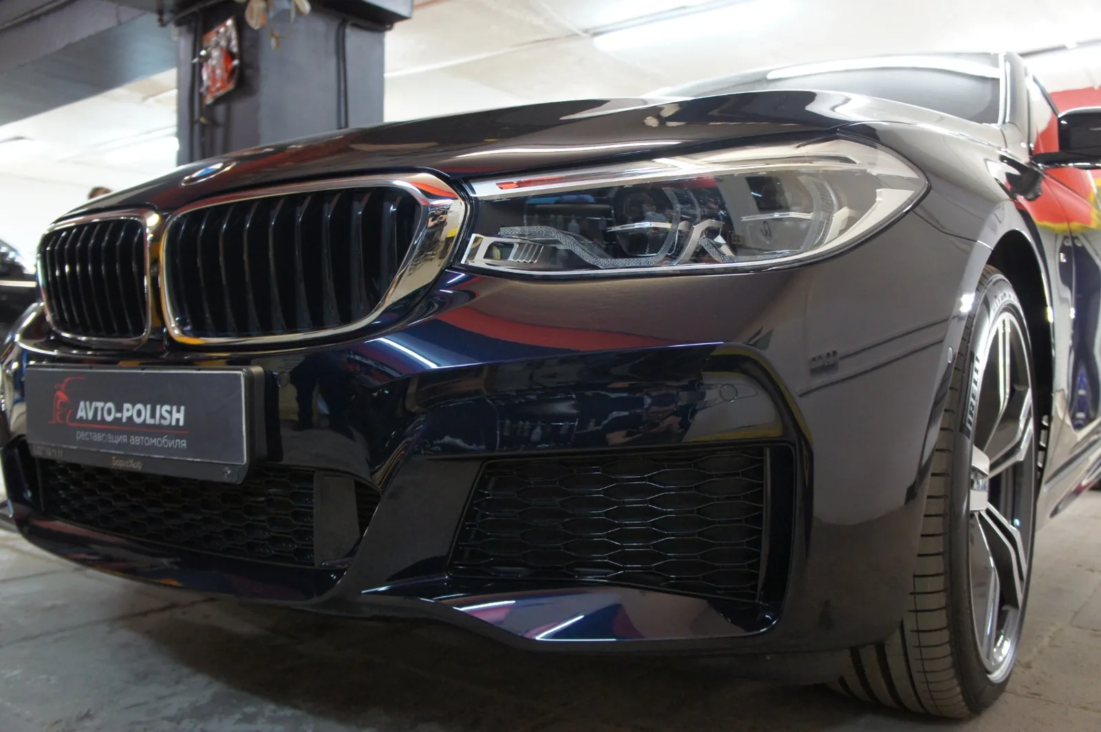 Восстановительная полировка + Gyeon Q2 для BMW GT