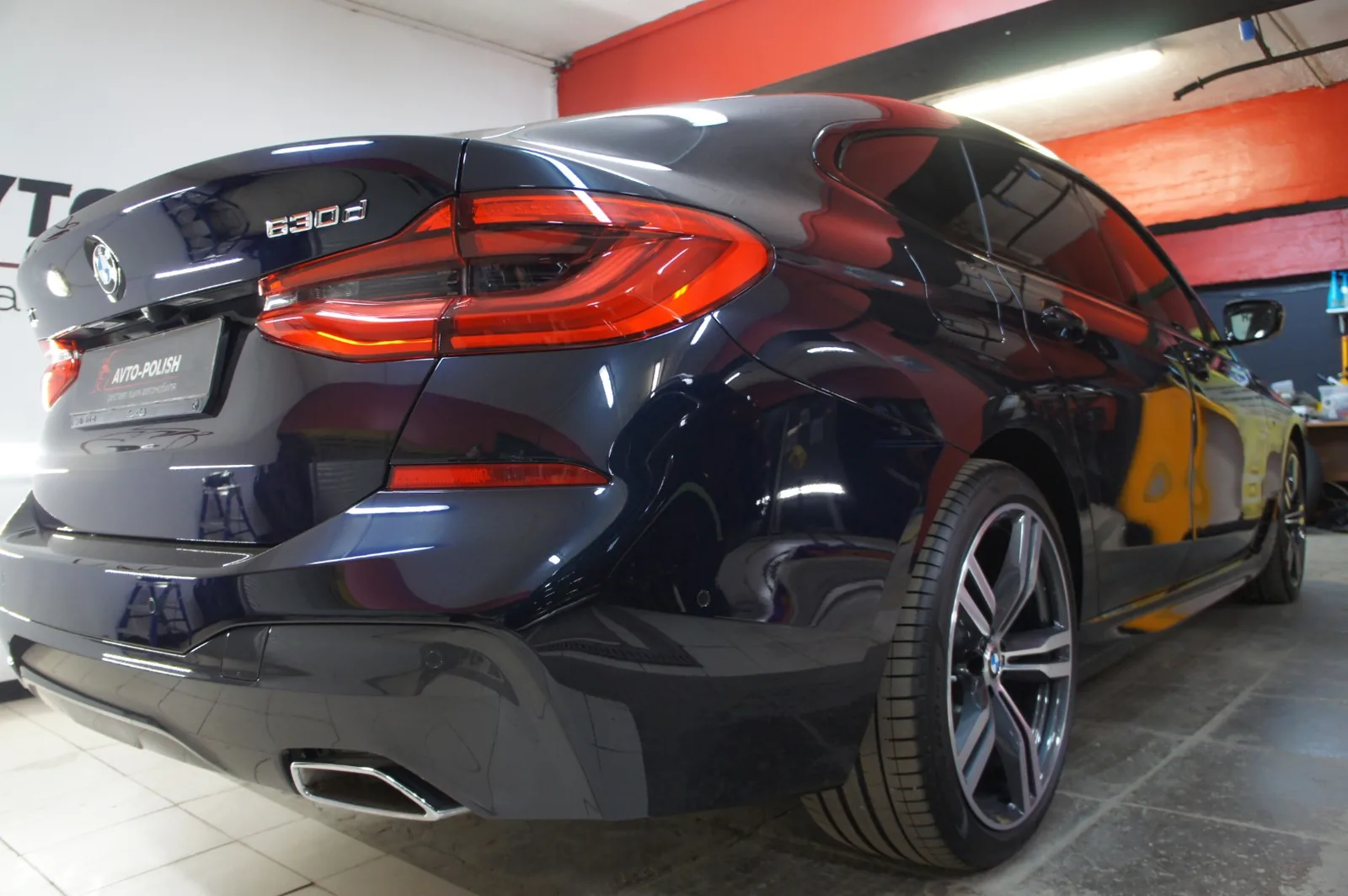 Восстановительная полировка + Gyeon Q2 для BMW GT