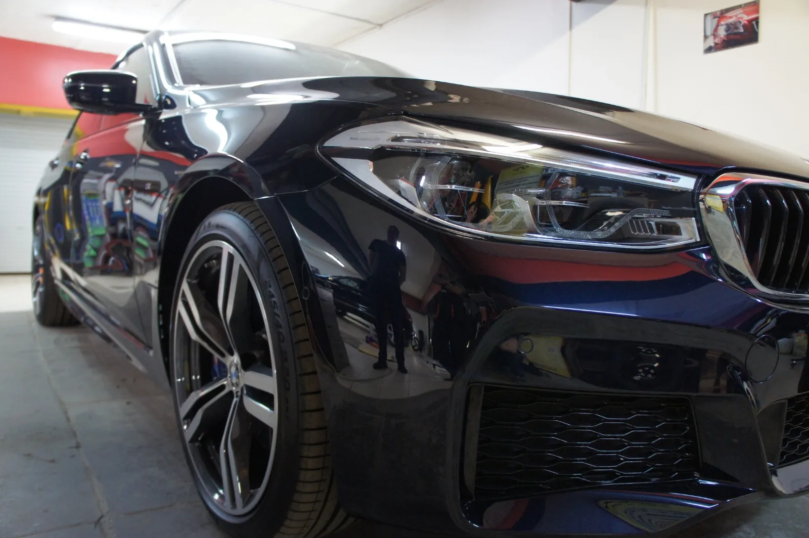 Восстановительная полировка + Gyeon Q2 для BMW GT