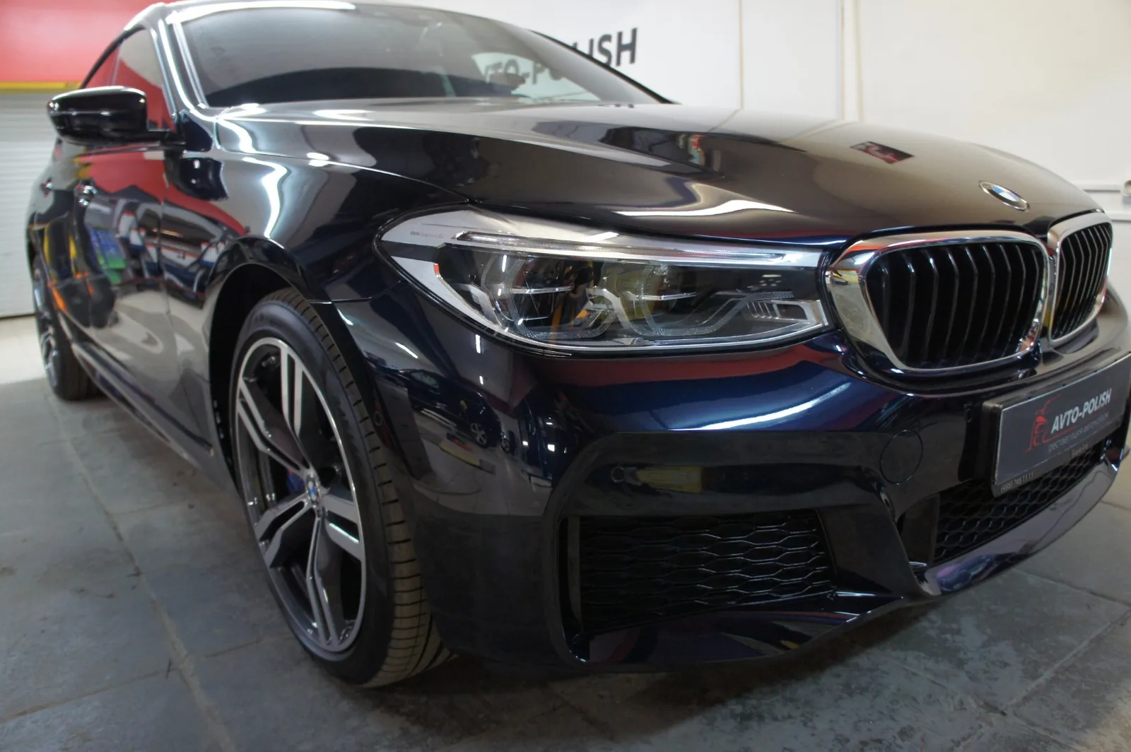 Восстановительная полировка + Gyeon Q2 для BMW GT