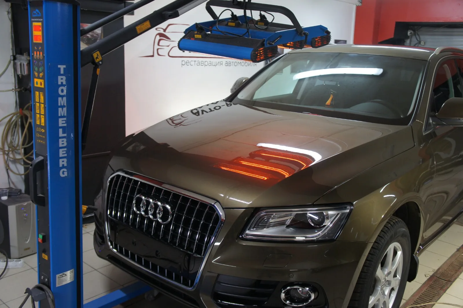 Обработка ЛКП Керамик про 9Н для Audi Q5