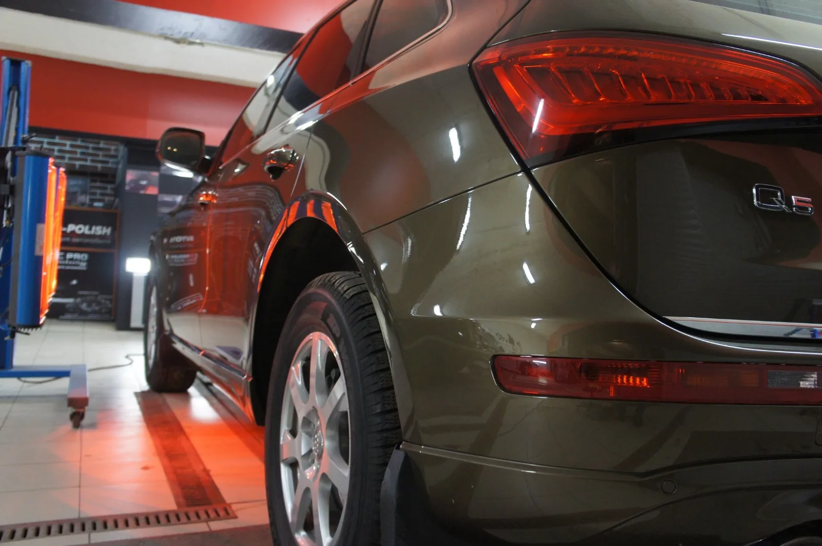 Обработка ЛКП Керамик про 9Н для Audi Q5