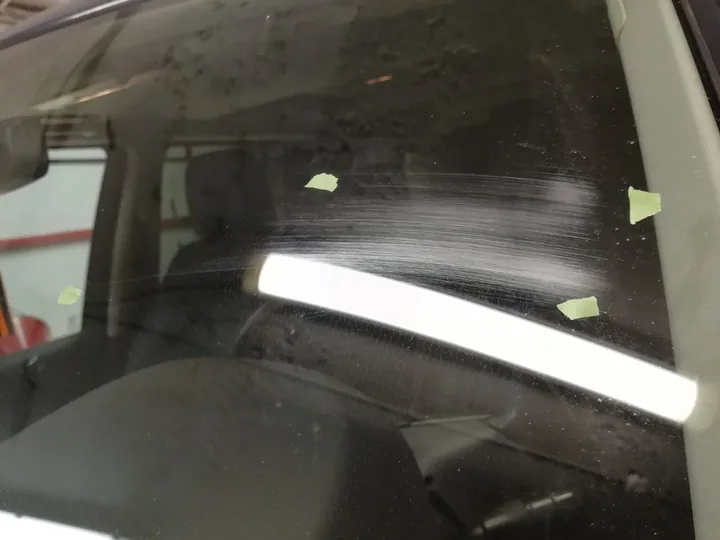 Полировка лобового стекла для Range Rover