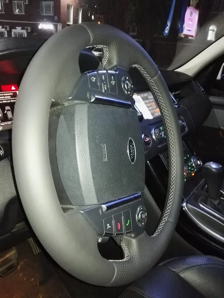 Перетяжка Руля для Range Rover Sport