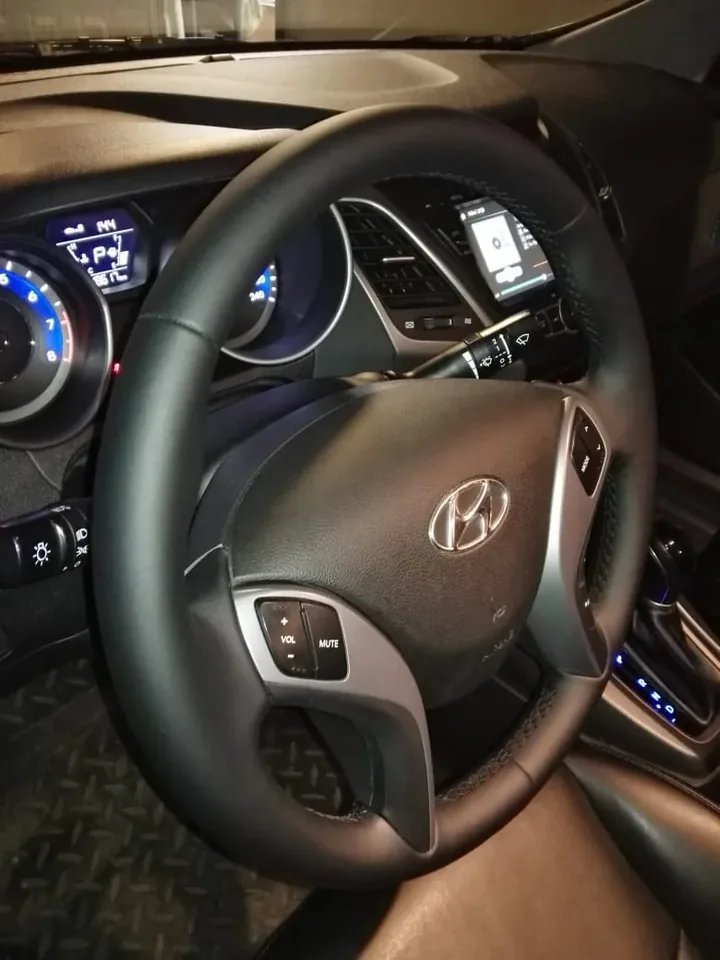 Перетяжка Руля с подогревом для Hyundai Elantra