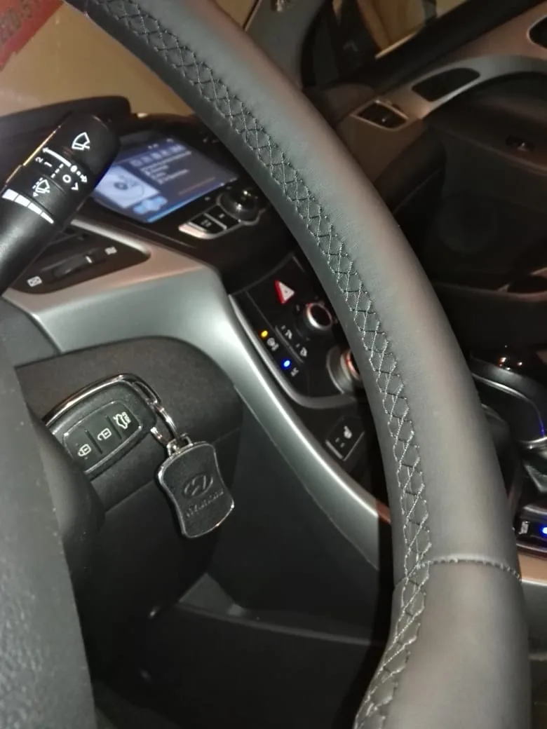 Перетяжка Руля с подогревом для Hyundai Elantra