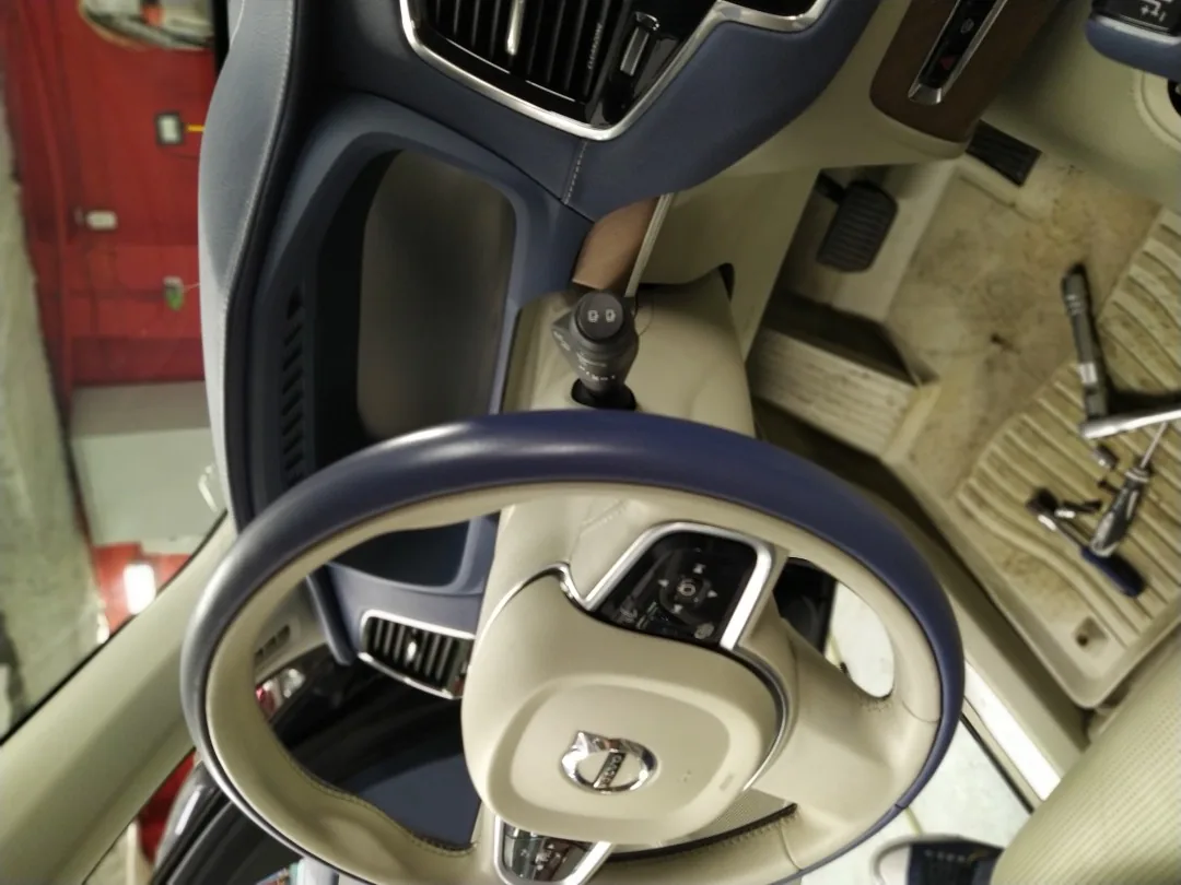 Перекраска руля и КПП для Volvo XC90
