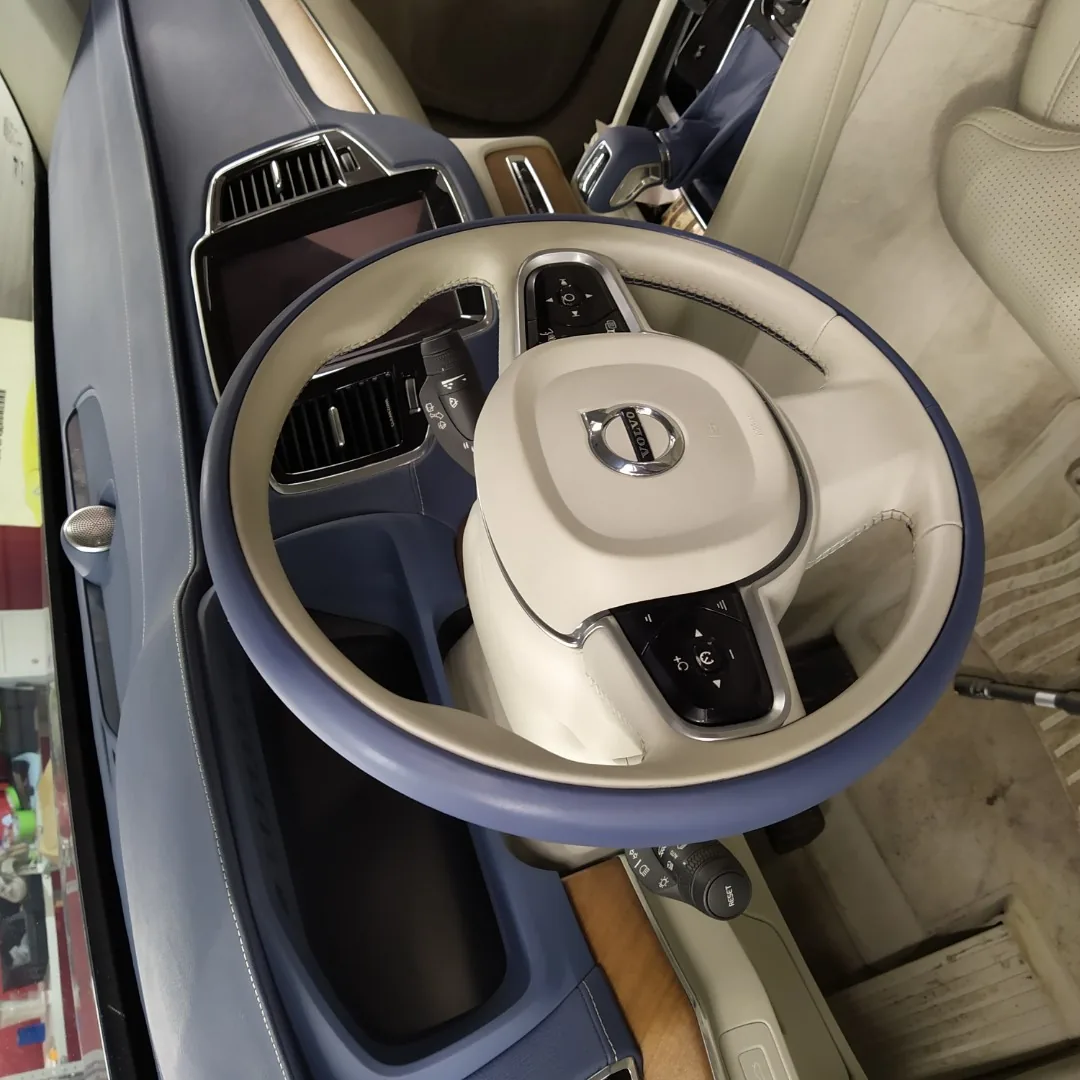 Перекраска руля и КПП для Volvo XC90
