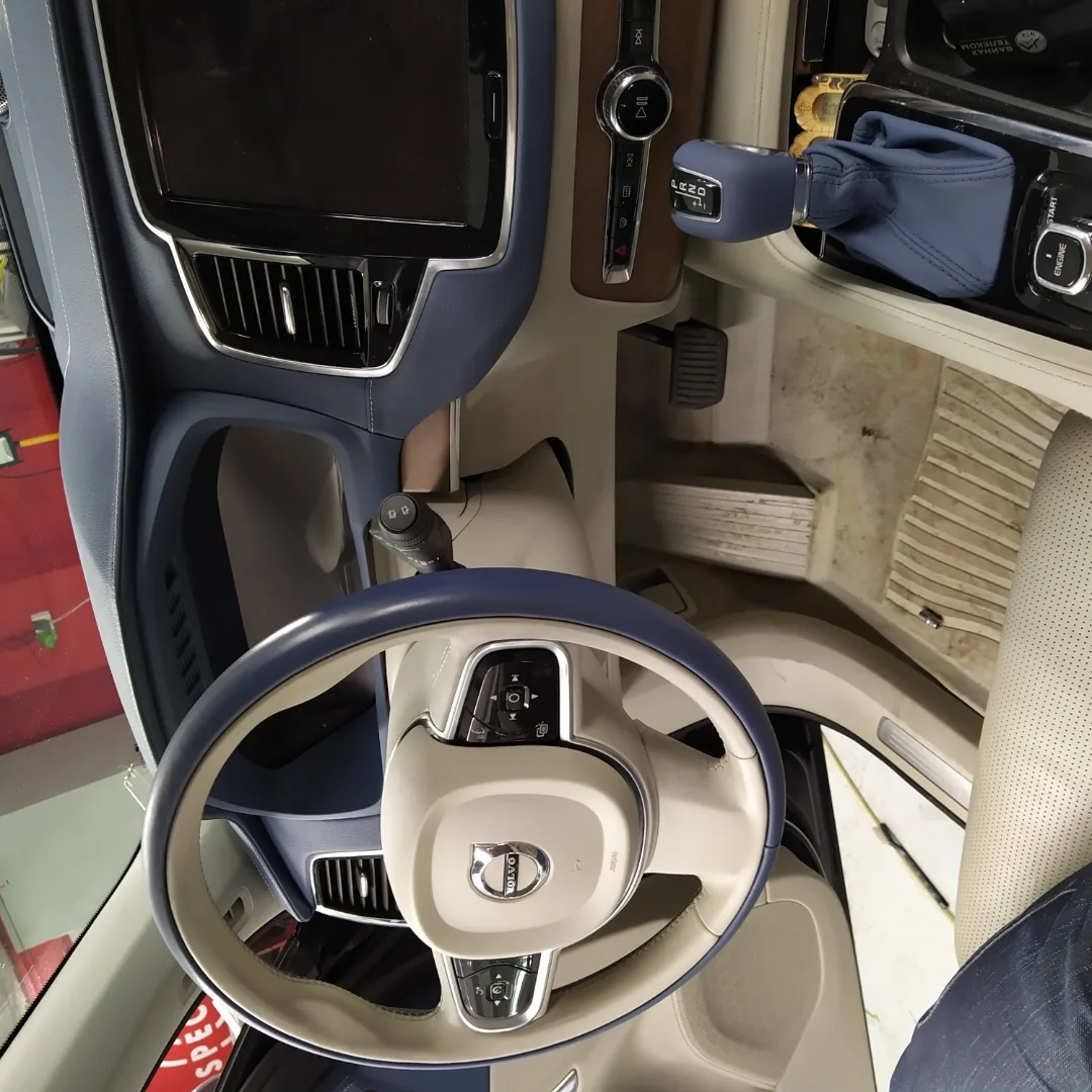 Перекраска руля и КПП для Volvo XC90