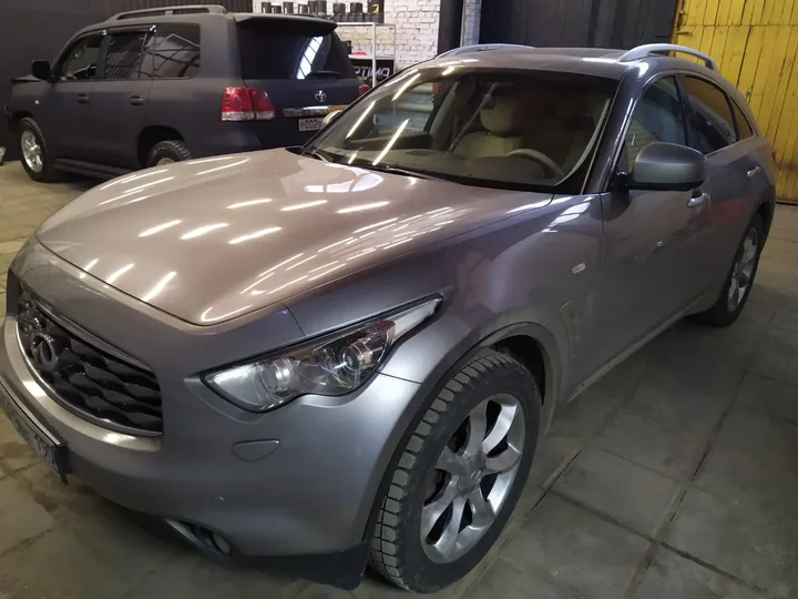 Покрас руля и ручки АКПП для Infiniti