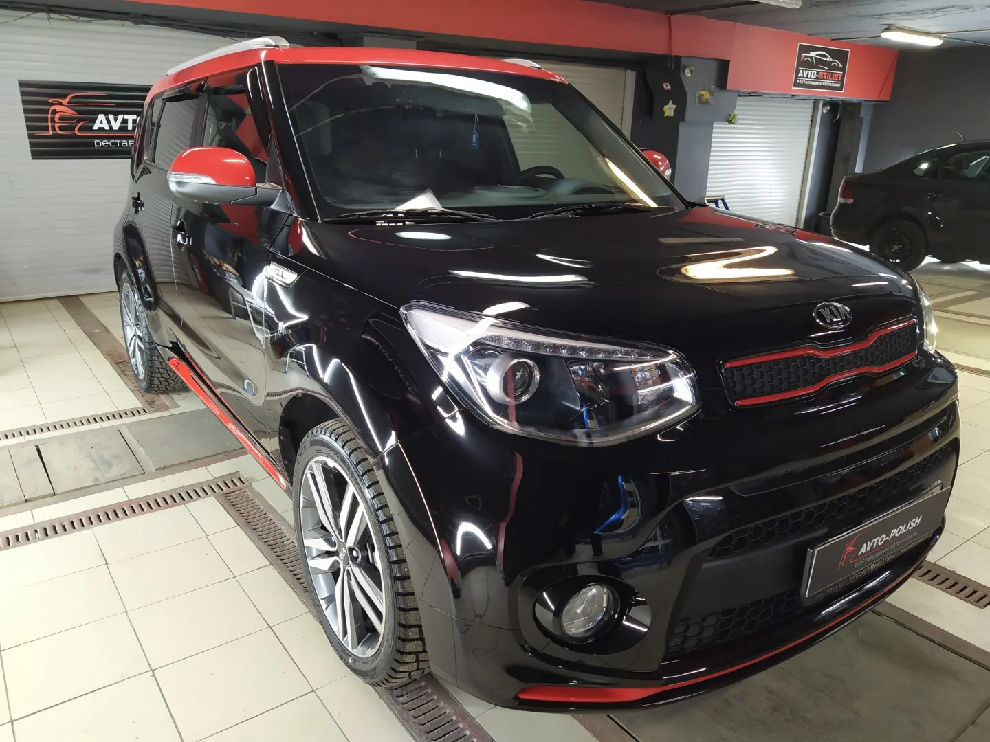 Нанесение Ceramic Pro 9H для Kia Soul