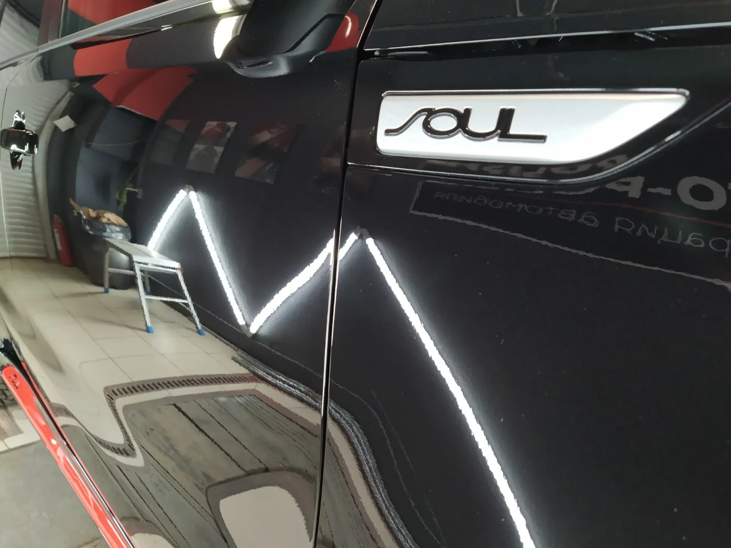 Нанесение Ceramic Pro 9H для Kia Soul