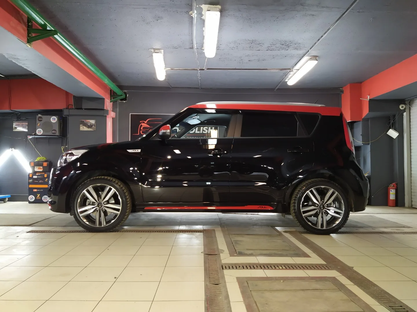 Нанесение Ceramic Pro 9H для Kia Soul