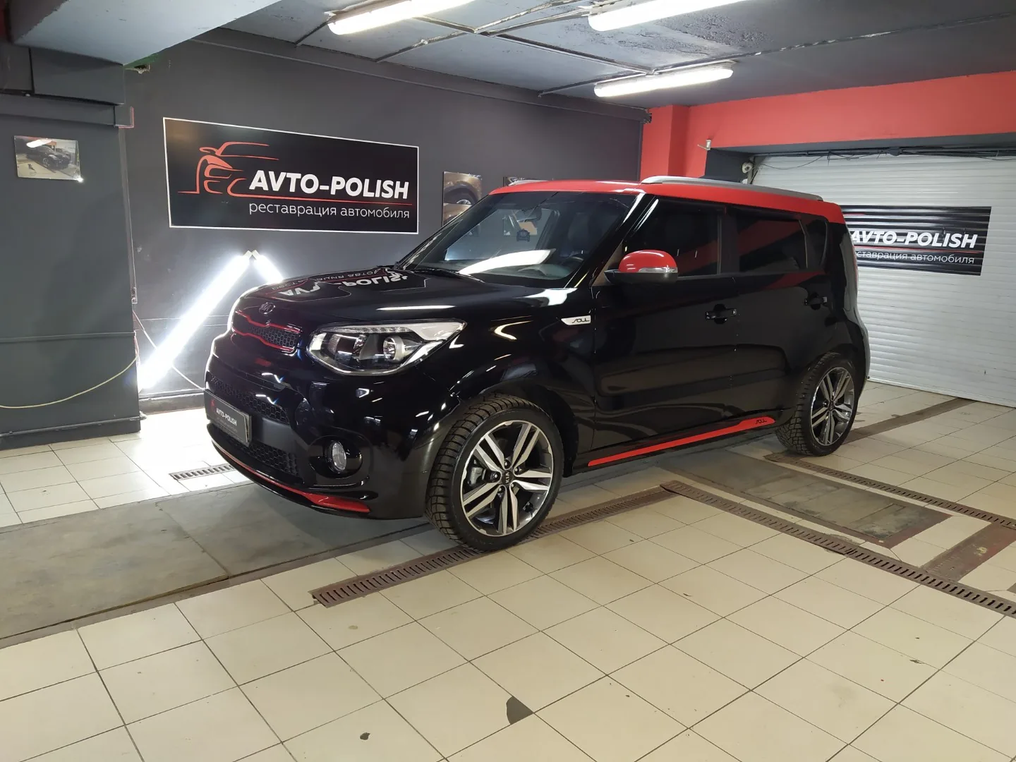 Нанесение Ceramic Pro 9H для Kia Soul