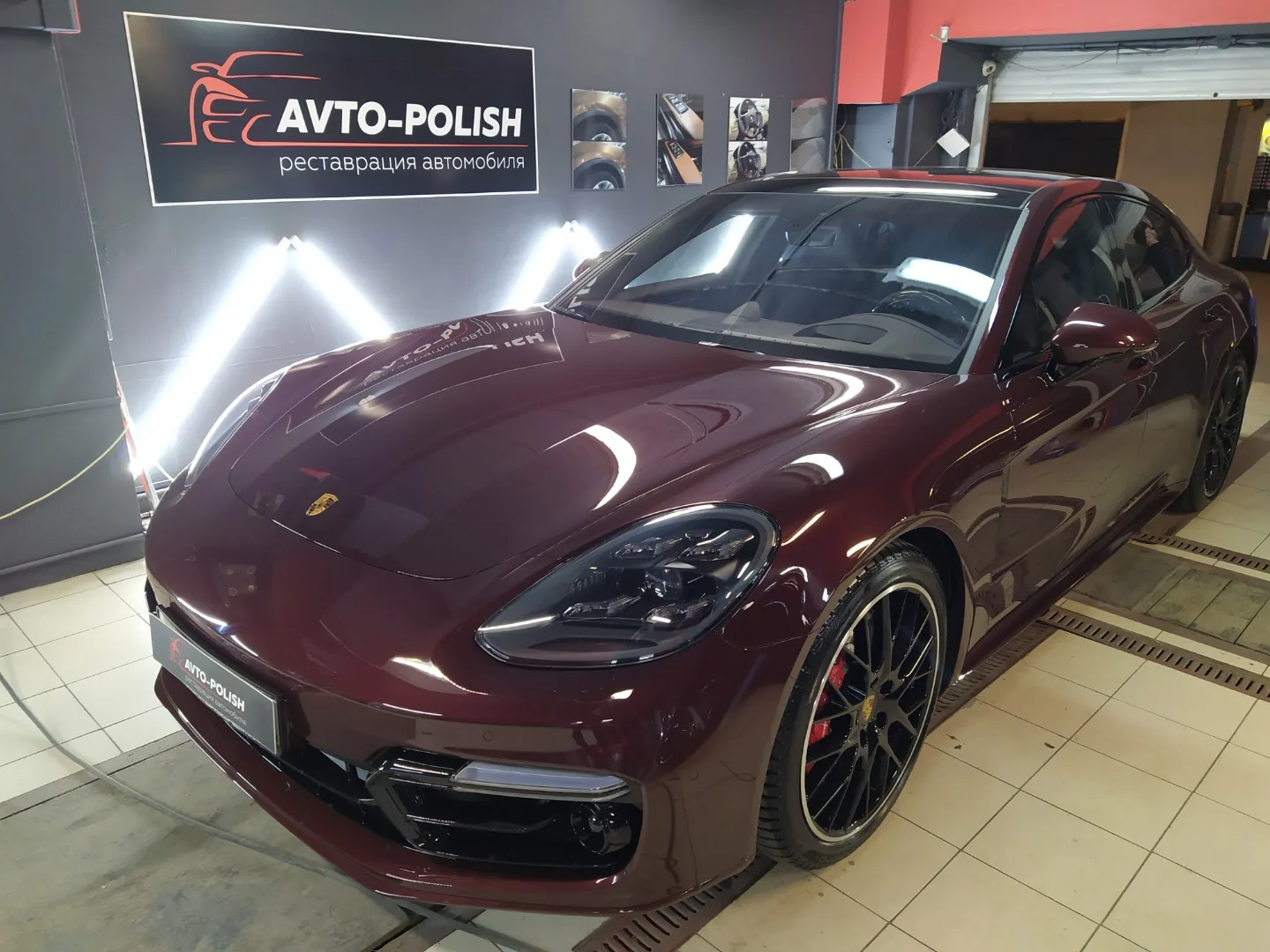 Нанесение Ceramic Pro 9H для Porsche Panamera