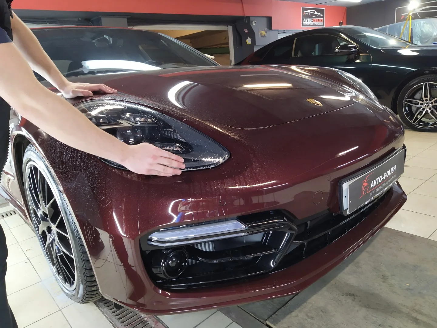 Нанесение Ceramic Pro 9H для Porsche Panamera