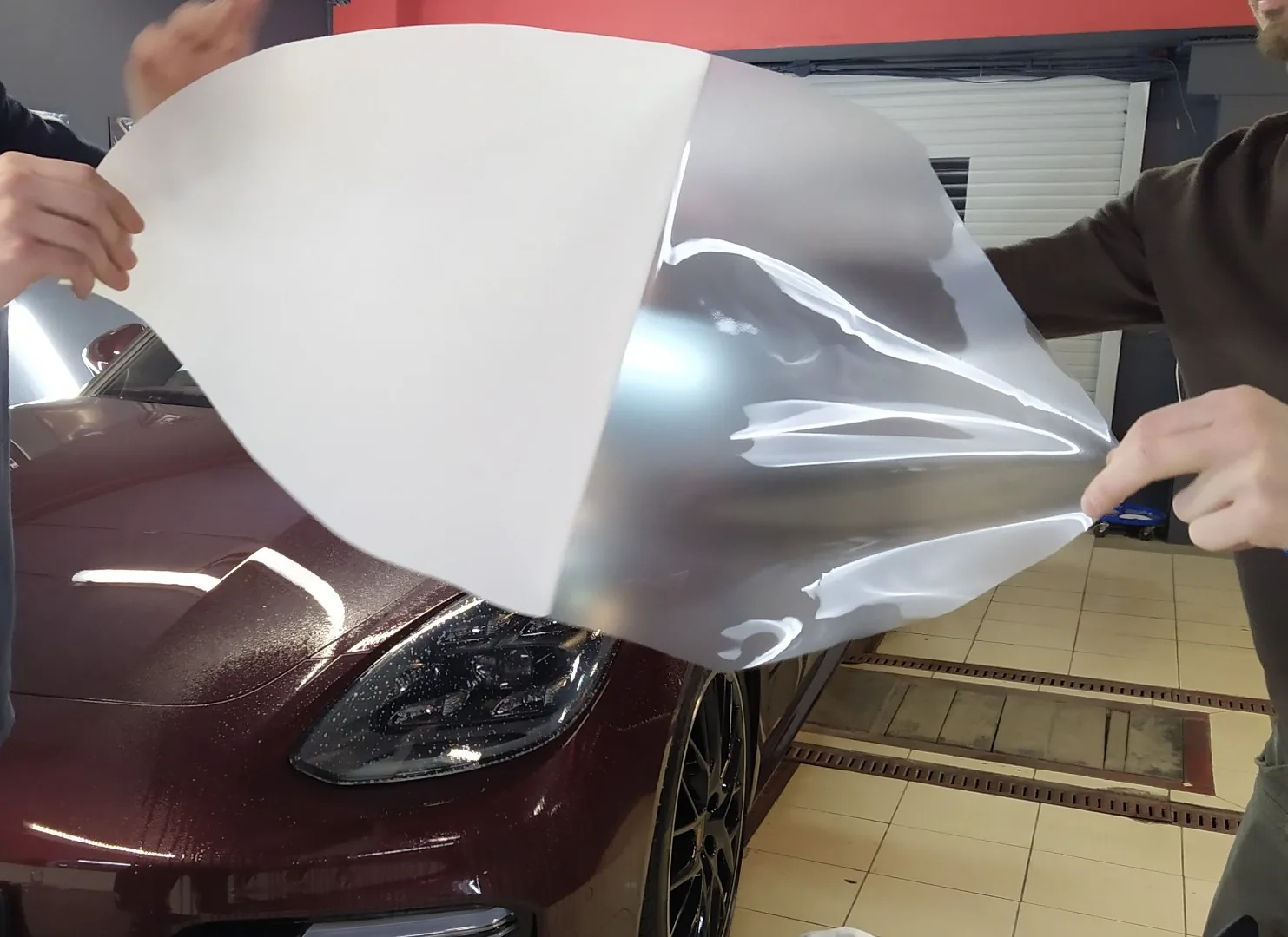 Нанесение Ceramic Pro 9H для Porsche Panamera
