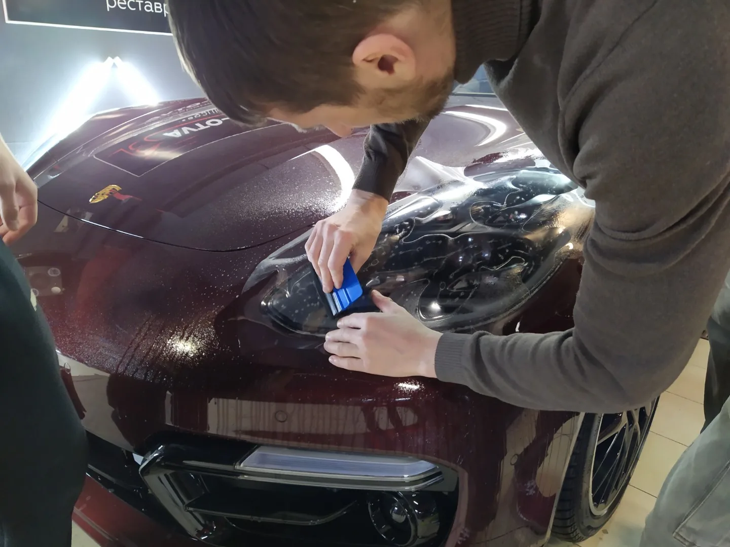 Нанесение Ceramic Pro 9H для Porsche Panamera