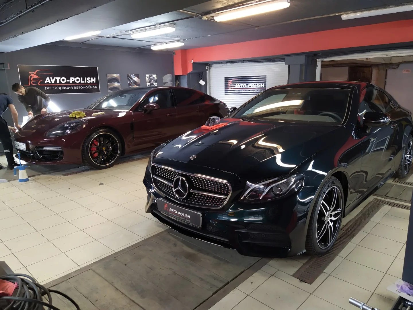 Нанесение Ceramic Pro 9H для Porsche Panamera