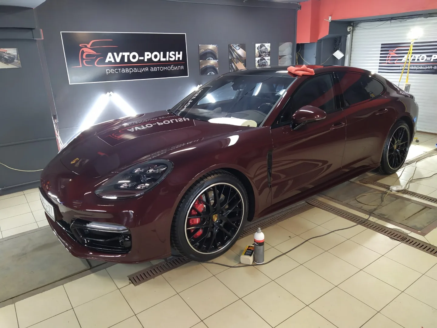 Нанесение Ceramic Pro 9H для Porsche Panamera