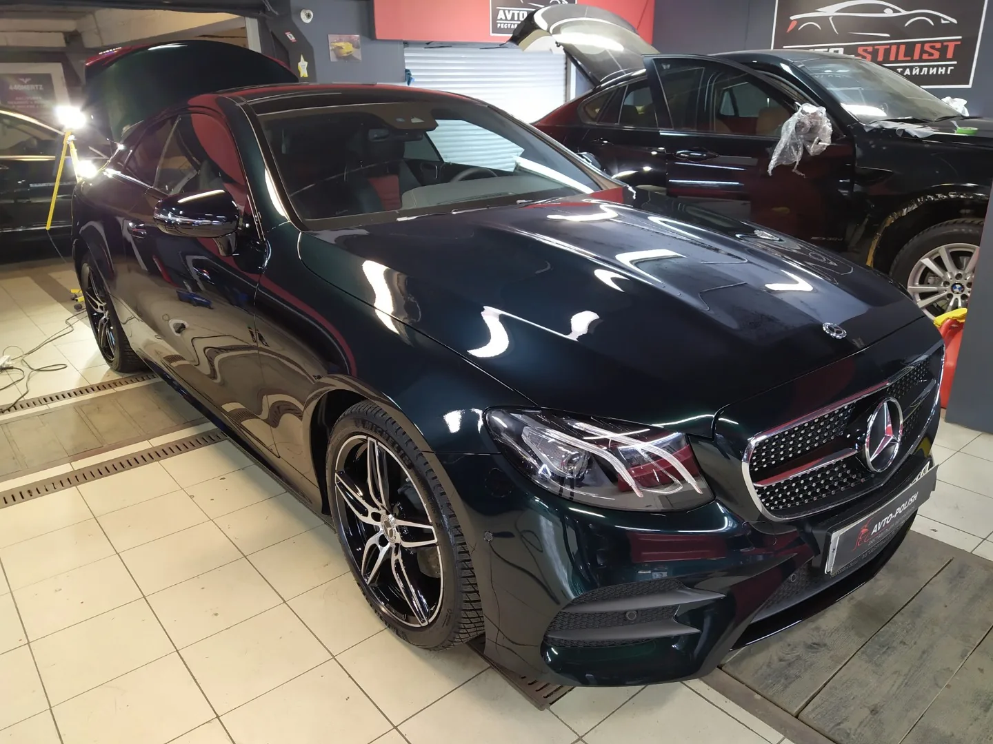Покрытие Ceramic Pro 9H для Mercedes-Benz C