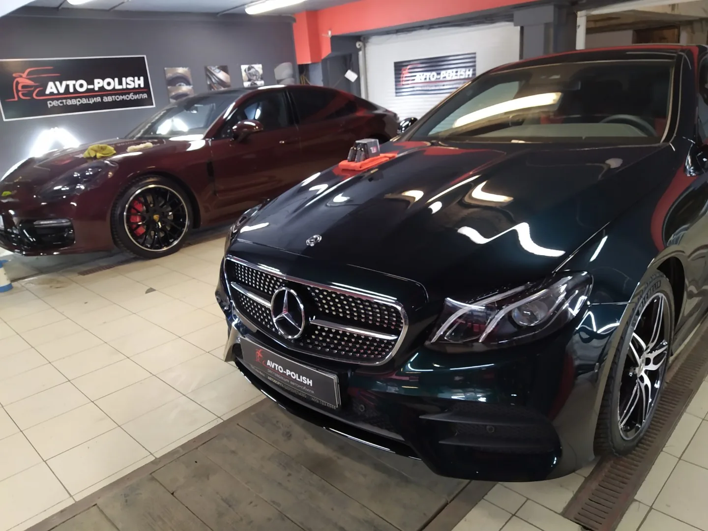 Покрытие Ceramic Pro 9H для Mercedes-Benz C