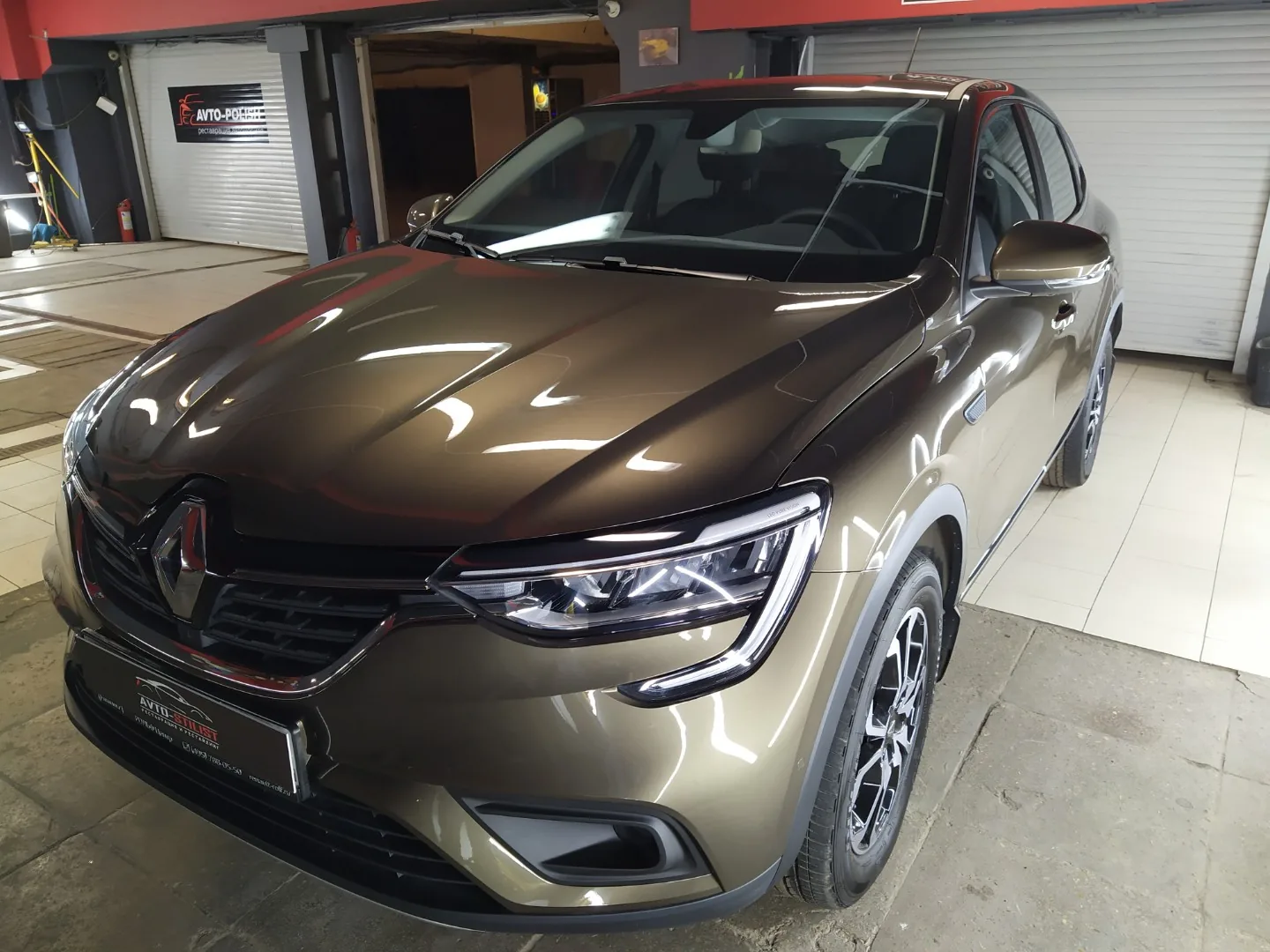 Нанесение Ceramic Pro 9H для Renault Arkana
